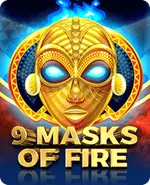 9 Masks of Fire slot tile